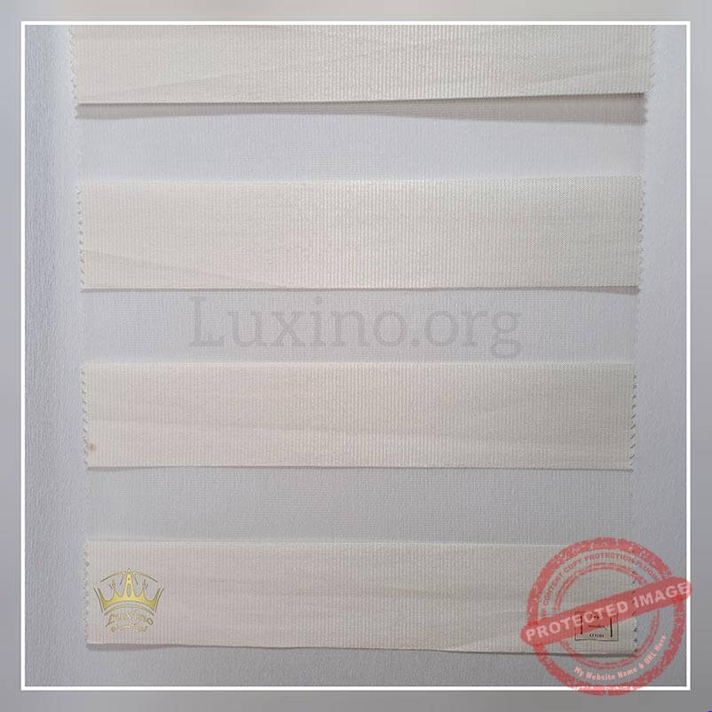 پرده زبرا ساده طرح وودن 433101 wooden لوکسینو