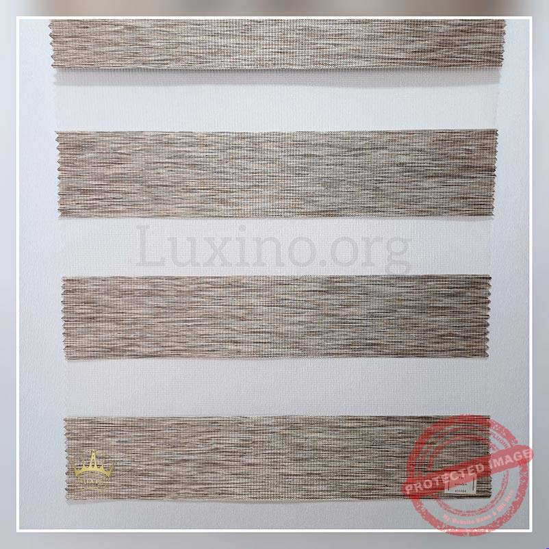 پرده زبرا ساده طرح وودن 433104 wooden لوکسینو