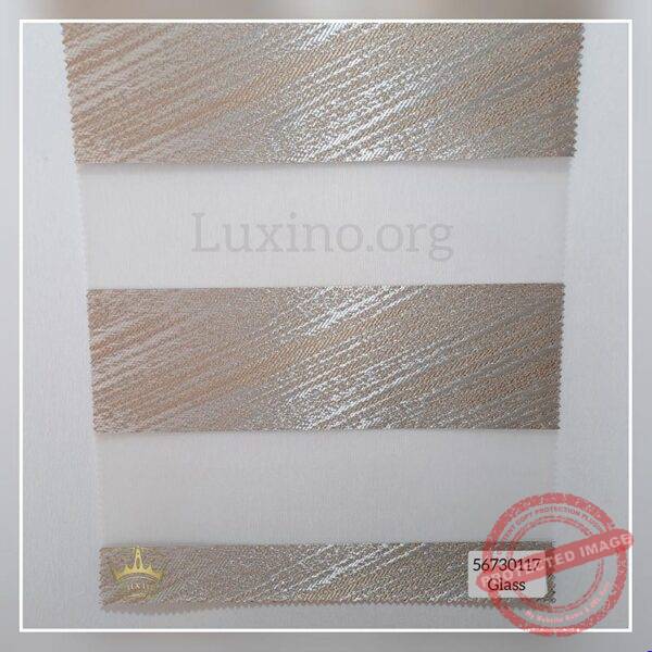 پرده زبرا طرح گلس 56730117 Glass لوکسینو