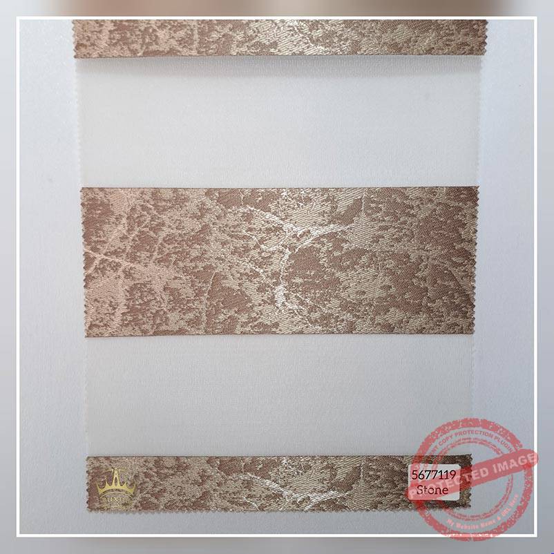 پرده زبرا طرح استون 5677119 Stone لوکسینو