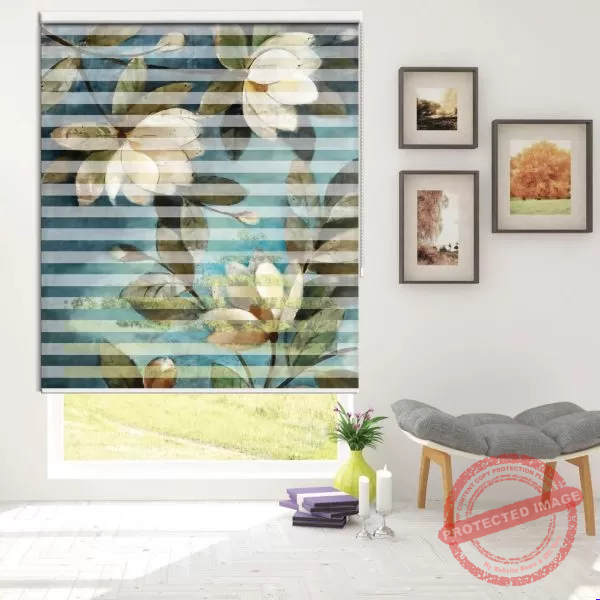 پرده زبرا چاپی Novin لوکسینو